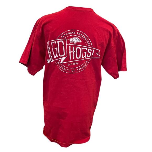Univ of ARKANSAS Razorbacks Tee T-Shirt M - Picture 1 of 7